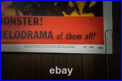 GODZILLA 1956 COMMERCIAL REPRINT US 1 Sheet Vintage Movie Poster Original 1980