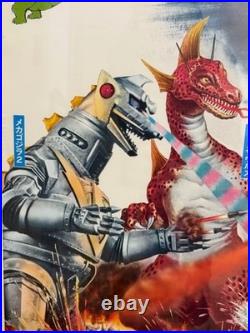 GODZILLA Original Japanese B2 Movie Poster 1975 Professionally Framed/COA