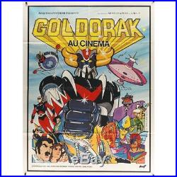 GOLDORAK Grandizer Vintage movie poster 1979 Sci-fi Mangan