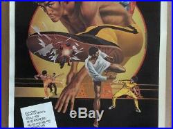 Game Of Death Original Vintage Movie Poster Bruce Lee Martial Arts 79 One Sheet