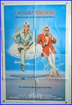 George Burns OH, GOD! YOU DEVIL Original 1sh Vintage Movie Poster