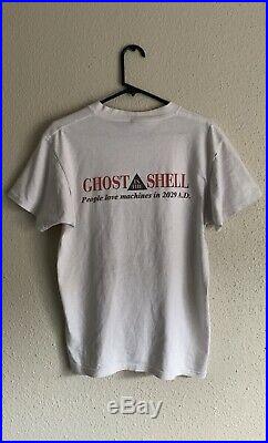 Ghost In The Shell Vintage Anime Poster Print Fashion Victim T Shirt