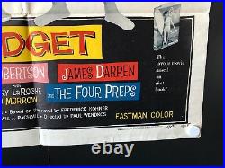 Gidget (1st Movie) Vintage/Original Movie Poster (1958) 27 x 41 EX, RARE