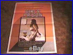 Girls Prison Movie Poster Vintage Sexploitation