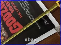 Godzilla 1985 RARE VINTAGE Original Theatrical POSTER 26x41 Rolled One Sheet