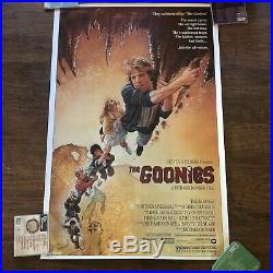Goonies 1985 Original Movie Poster 27x41 Vintage Film Art 1980s