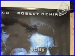 HEAT 1995 Pacino DeNiro Authentic Vtg Movie Poster 27x40 S/S Rolled NEAR MINT