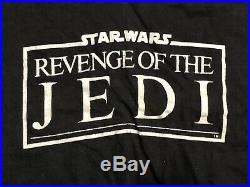 HOLY GRAIL Vintage Star Wars Revenge of the Jedi T-Shirt 80's Size L Hanes