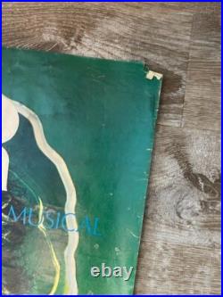 Hair The Musical Movie Original Vintage Poster 1968 Ruspoli Rodriguez 27x37