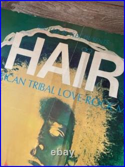 Hair The Musical Movie Original Vintage Poster 1968 Ruspoli Rodriguez 27x37