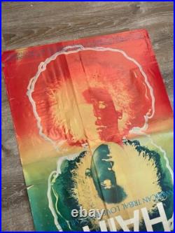 Hair The Musical Movie Original Vintage Poster 1968 Ruspoli Rodriguez 27x37