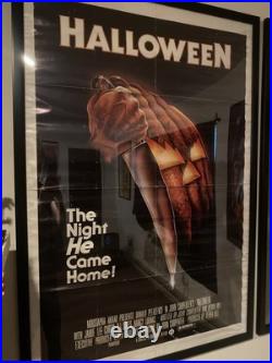 Halloween 1978 Original One Sheet Movie Poster 27x41 Vintage Horror