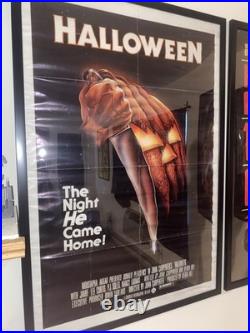 Halloween 1978 Original One Sheet Movie Poster 27x41 Vintage Horror