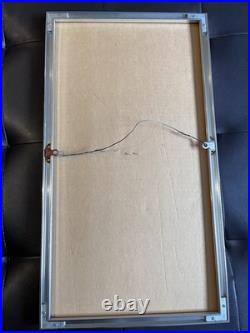 Halloween Original Vintage Movie Poster 1978 One Sheet Poster FRAMED 12.4X22