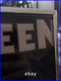 Halloween Original Vintage Movie Poster 1978 One Sheet Poster FRAMED 12.4X22