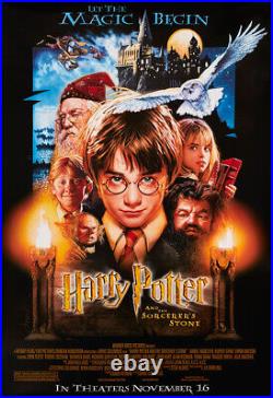 Harry Potter and the Sorcerer's Stone Vintage Movie Poster Art Print