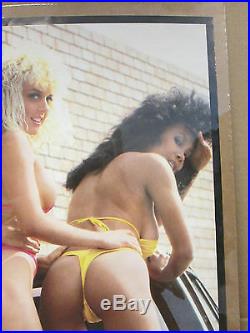 Haulin A$$ chevy truck hot girls car garage man cave 1986 off road poster 5936