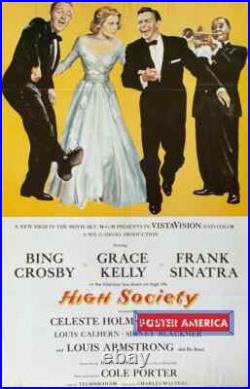 High Society Vintage Reproduction Movie Poster 22.6 x 35