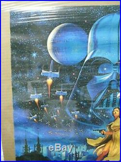 Hildebrandt Star Wars Movie Character Vintage Poster Garage 1977 Cng828