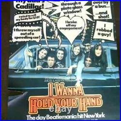 Home Wall Art Movie Poster I Wanna Hold Your Hand Beatle Vintage Original Film