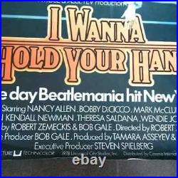 Home Wall Art Movie Poster I Wanna Hold Your Hand Beatle Vintage Original Film