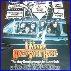 Home Wall Art Movie Poster I Wanna Hold Your Hand Beatle Vintage Original Film