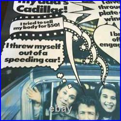 Home Wall Art Movie Poster I Wanna Hold Your Hand Beatle Vintage Original Film