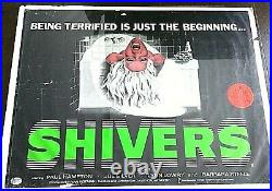 Horror Movie Poster Shivers Original 1975 David Cronenberg Film Vintage Posters