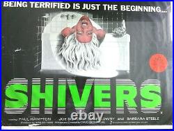 Horror Movie Poster Shivers Original 1975 David Cronenberg Film Vintage Posters