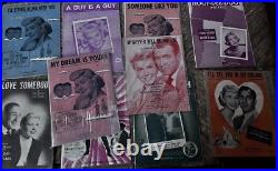 Huge Lot Of Mint Vintage Doris Day Movie Posters/sheet Music Make Offer