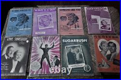 Huge Lot Of Mint Vintage Doris Day Movie Posters/sheet Music Make Offer