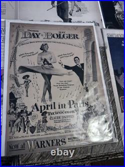 Huge Lot Of Mint Vintage Doris Day Movie Posters/sheet Music Make Offer