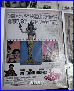 Huge Lot Of Mint Vintage Doris Day Movie Posters/sheet Music Make Offer