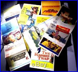 INSERT/HALF sheet Movie Posters dealer wholesale lot-VINTAGE -50 PIECES