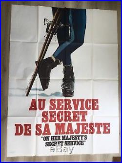 James Bond OHMSS vintage film cinema movie advertising poster quad art 007 1969
