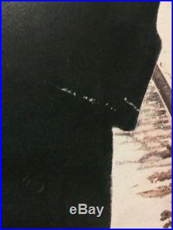 James Dean Movie Poster Boulevard of Broken Dreams HUGE 33x46.5 Vintage 1987