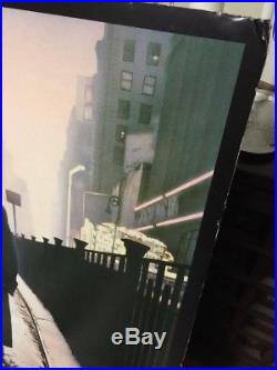 James Dean Movie Poster Boulevard of Broken Dreams HUGE 33x46.5 Vintage 1987