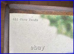 Jane Fonda 1968 Vintage Personality Poster Original Near Mint Cond. 60's Icon