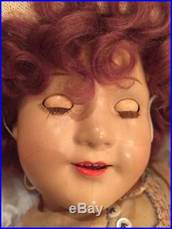 Jane Withers 20 Composition Madame Alexander Doll & VTG Original Movie Poster