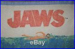Jaws Blanket Rare Vintage 1975