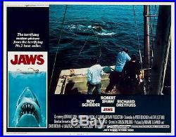 Jaws Original Vintage Movie Poster Lobby Card 1975 7
