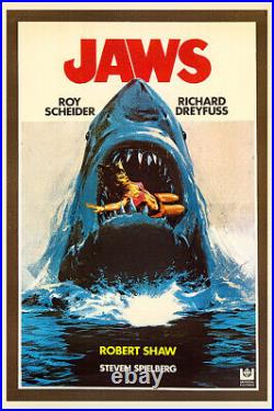 Jaws Vintage Movie Poster Art Print Wall Decor
