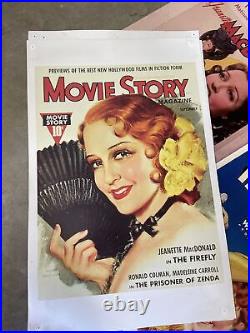 Jeanette MacDonald vintage movie poster Lot Of 30