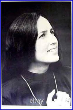 Joan Baez 1967 Vintage Poster Black&White 23x35 Original