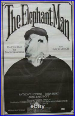 John Hurt Merrick David Lynch Original Vintage Elephant Man Film Poster