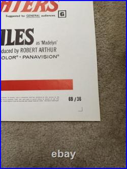 John Wayne Hellfighters 1968 Vintage Movie Poster 27x41 Original