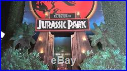 Jurassic Park 1992 original vintage Cinema standee Rare 5ft tall Movie poster