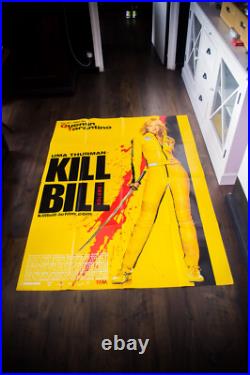 KILL BILL VOL. 1? Tarantino Large French Vintage Movie Poster Original 2003