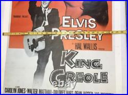 King Creole Elvis Presley Vintage Movie Poster Directed Michael Curtiz