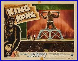 King Kong Film Poster Vintage Lobby Card Movie Poster 1933